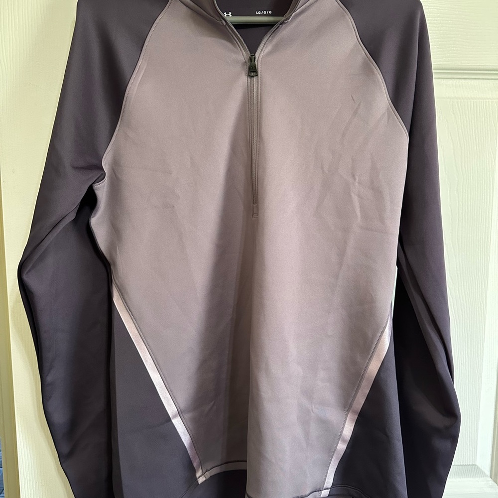 Under Armour Gray Quarter-Zip Pullover